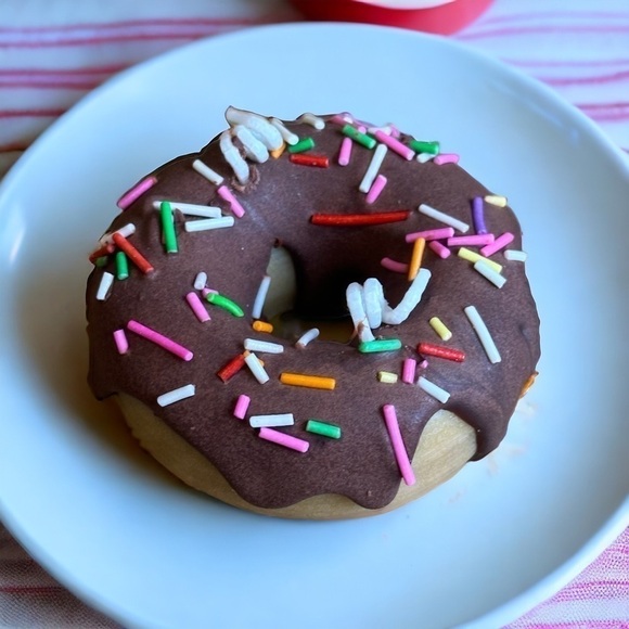 Other - ⚠️SALE Candle // Handmade Chocolate Donut Shaped Soy Wax Candle SEND OFFERS🥳